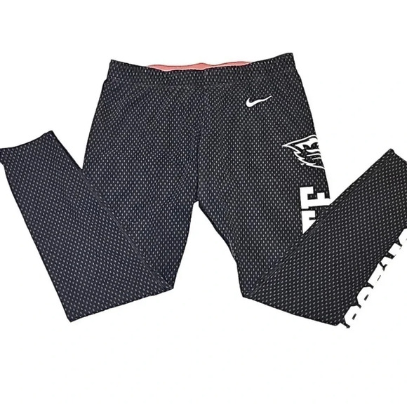 Nike Oregon State Beavers Leggings Black Active OSU - Picture 1 of 6